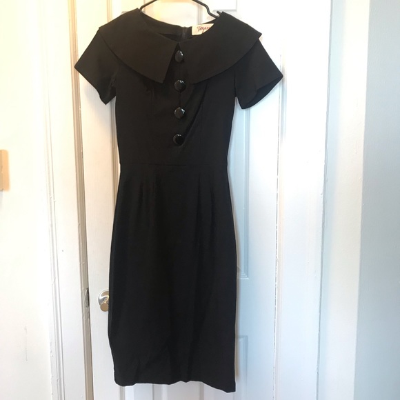 Tatyana Rita Dress in Black - Picture 1 of 5